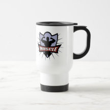 Bodybuilder Muscle Logo Coffee Mugs