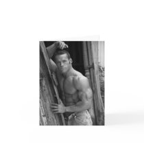 Bodybuilder Note Card #7