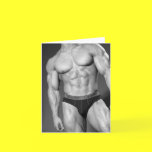 Bodybuilder Note Card #8