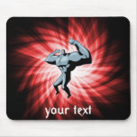 Bodybuilder; red mousepads