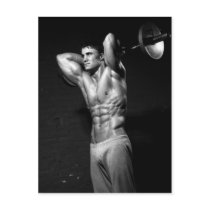 Bodybuilder Workout Postcard by Photos_By_JAE Bodybuilder Workout Postcard