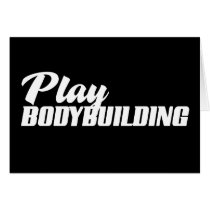 Bodybuilding Greeting Card