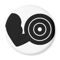 bodybuilding icon magnet