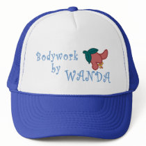 Bodywork by Wanda - Trucker Hat by thesquidshop Bodywork by Wanda - Trucker Hat