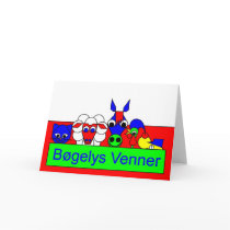 Boegely's Friends - Bøgelys Venner cards