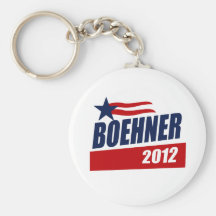 BOEHNER 2012 CAMPAIGN BANNER KEYCHAIN