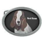 Boer Goat Belt Buckle