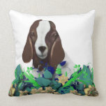 Boer Goat Painting Herd Name Goat Pillow pillows
