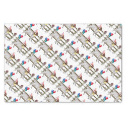 Boer Goat Patterned Birthday Party Tissue Paper 10