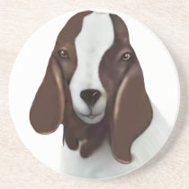 Boer Goat Sandstone Coaster