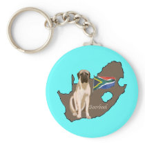 Boerboel Dog Keychain
