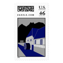Boerkop Watermill - Børkop Vandmølle Stamp