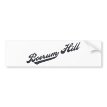 Boerum Hill bumper stickers