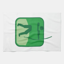 Bogenschießen Kitchen Towel