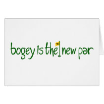 Bogey Is The New Par cards