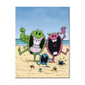 Boglu Family Beach Postcard