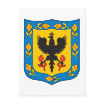 Bogota Colombia Coat of Arms postcards