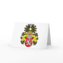 Bohemia Coat of Arms (19th century) Greeting Card by FlagTshirts Bohemia Coat of Arms (19th century) Greeting Card