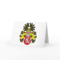 Bohemia Coat of Arms (19th century) Greeting Card