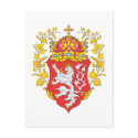 Bohemia Coat of Arms postcards by FlagTshirts Bohemia Coat of Arms postcards