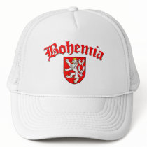 Bohemia Flag 1 (w/inscription) hats by worldshop Bohemia Flag 1 (w/inscription) hats