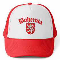 Bohemia Flag 1 (w/inscription) hats by worldshop Bohemia Flag 1 (w/inscription) hats