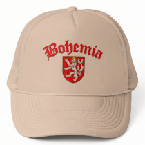 Bohemia Flag 1 (w/inscription) hats by worldshop Bohemia Flag 1 (w/inscription) hats