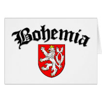 Bohemia Flag 2 cards