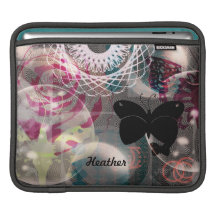 Bohemian Butterfly Rickshaw iPad Sleeves
