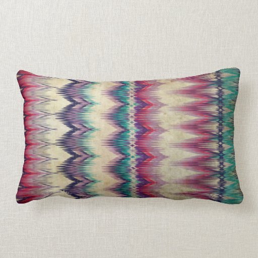 Bohemian Lumbar Pillow Zazzle