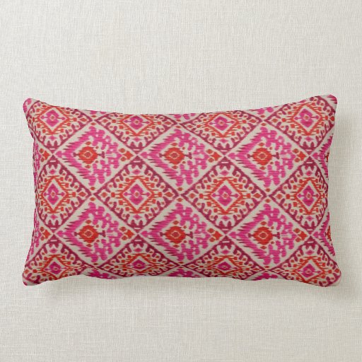 Bohemian Lumbar Pillow Zazzle