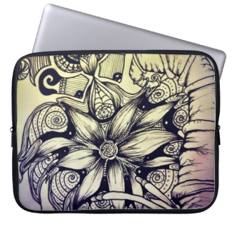 Bohemian Neoprene Laptop Sleeve 15 inch