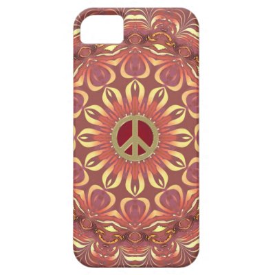 Bohemian Peace Flower of Life iPhone 5 Case