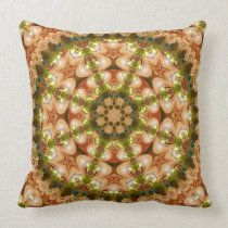 Bohemian Peacock Geometric Mandala Cushion pillows