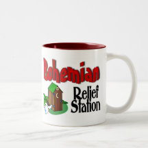 Bohemian Relief Station Coffee Mugs