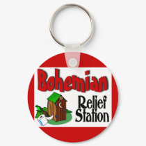 Bohemian Relief Station keychains