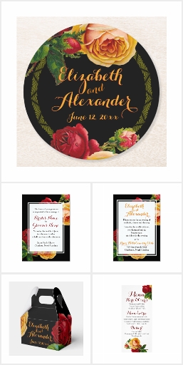 Bohemian Roses Wedding Suite