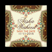 Bohemian Stars Announce Wedding Date Magnet magnets