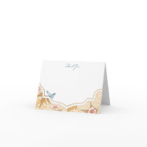 Bohemian Wedding Thank You Card