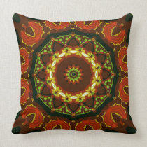 Boho Batik Geometric Mandala Cushion / Pillow pillows