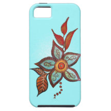 Boho Blue iPhone 5 Cover