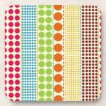 Boho Dots Cork Coaster