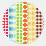 Boho Dots Envelope Seal Sticker