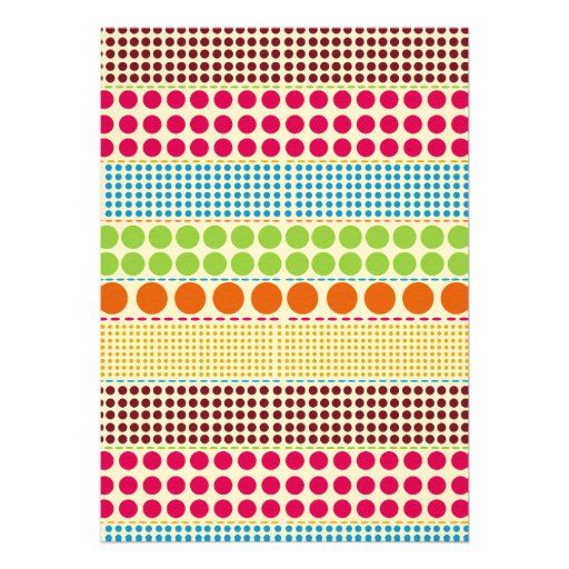 Boho Dots Funky Chandelier Housewarming Party Announcements