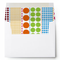 Boho Dots Greeting Card Envelope