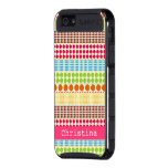 Boho Dots Personalized iPhone 5 Skinit Case Covers For iPhone 5
