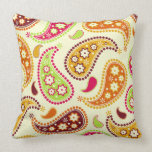 Boho Paisley Pillow