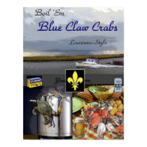 Boil Em Crabs posters by FlorArt Boil Em Crabs posters