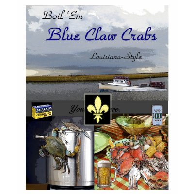 Boil Em Crabs Tee Shirts by FlorArt