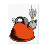 Boiling Teakettle Post Card